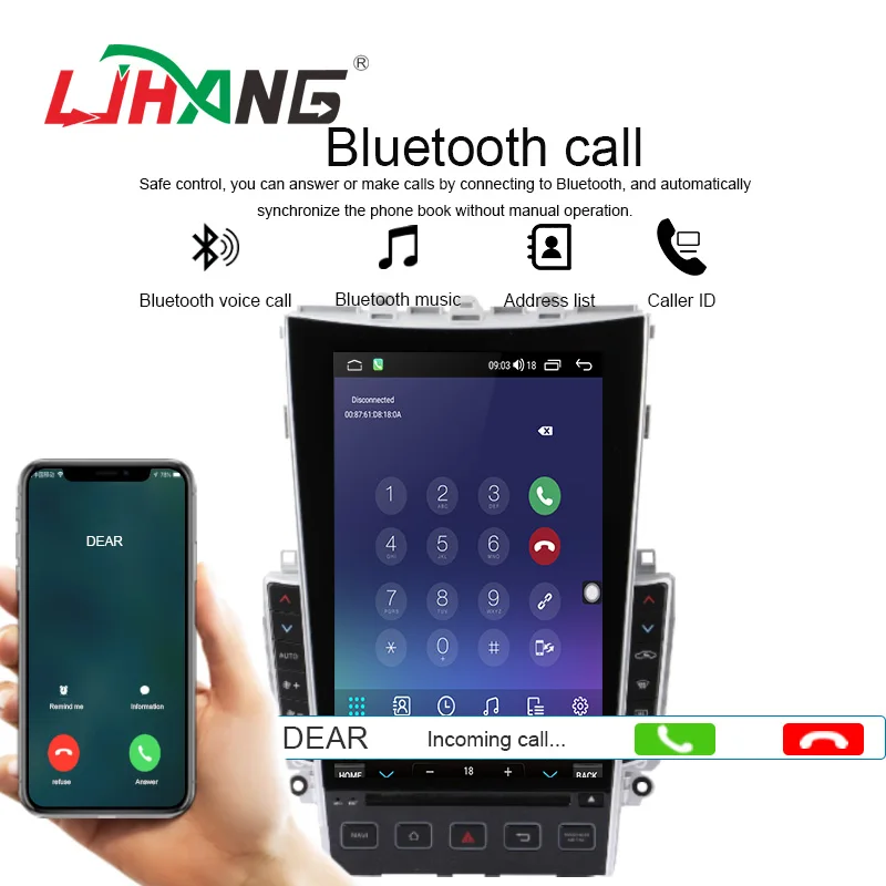 Android 13 8+128G Car DVD Player for Infiniti Q50 Q50L Q60 Q60L 2015-2019 2 Din Radio GPS navigation  Multimedia Stereo