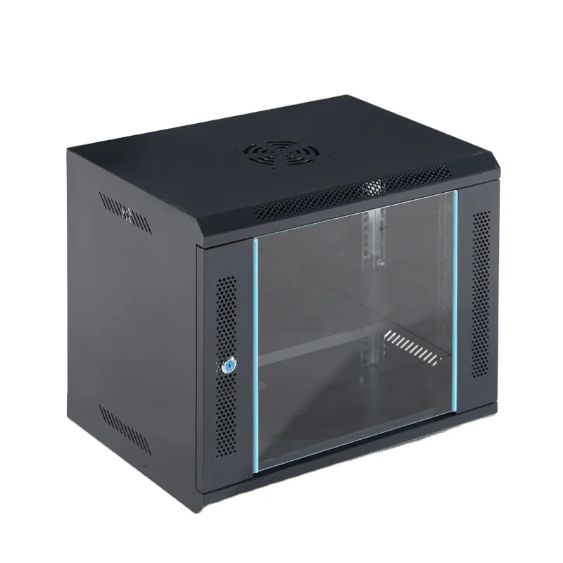 Professional manufacture sever rack data center 9u manufacturers Wall Mount Network Cabinet