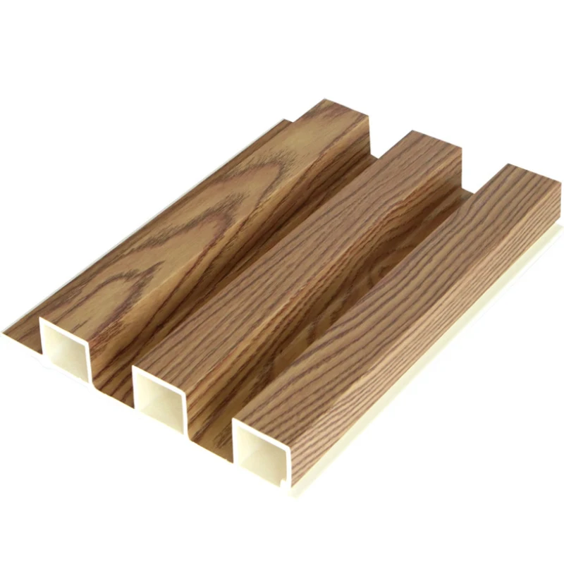 On Sale Wpc Wood And Plastic Composite Square Timber Tube For Interior Decorative Hollow Wooden Batten