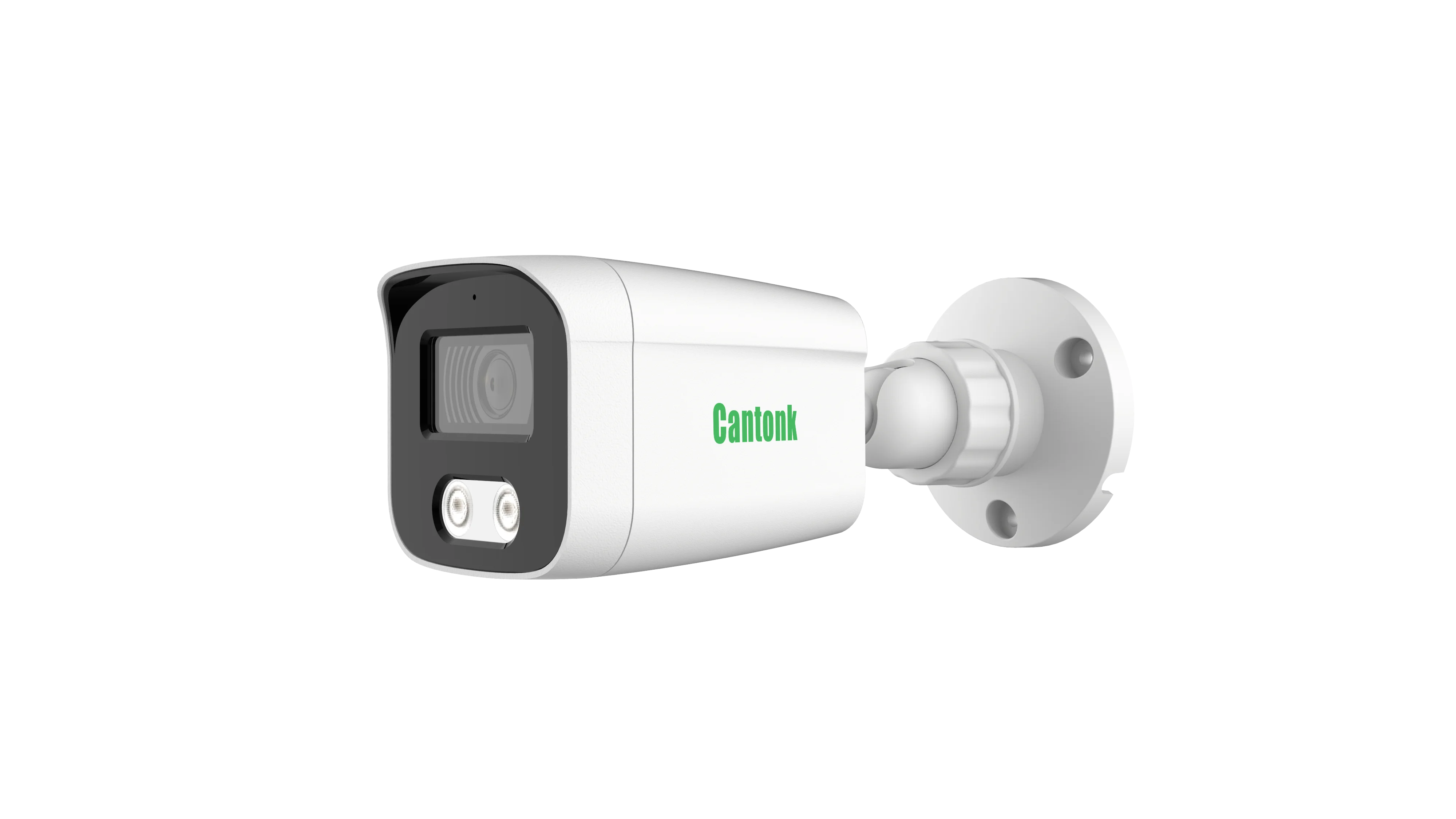 Cantonk Built-in Mic Full Color Night Vision Bullet Camera CCTV IP Camera