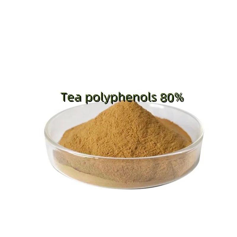 Поставка натурального зеленого чая экстракт 98% egcg антиоксидантный Чай Полифенолы зеленый чай порошка