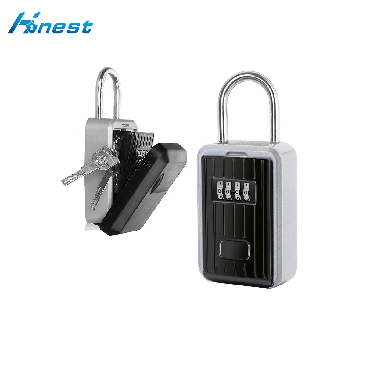 water proof  lock box combination keys safe  key safe box with shackle outdoor