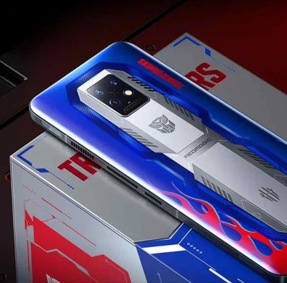 Original Red Magic 7 Pro Special Edition Transformers Version Optimus Prime Limited Collection Edition 18GB Ram 512GB ROM