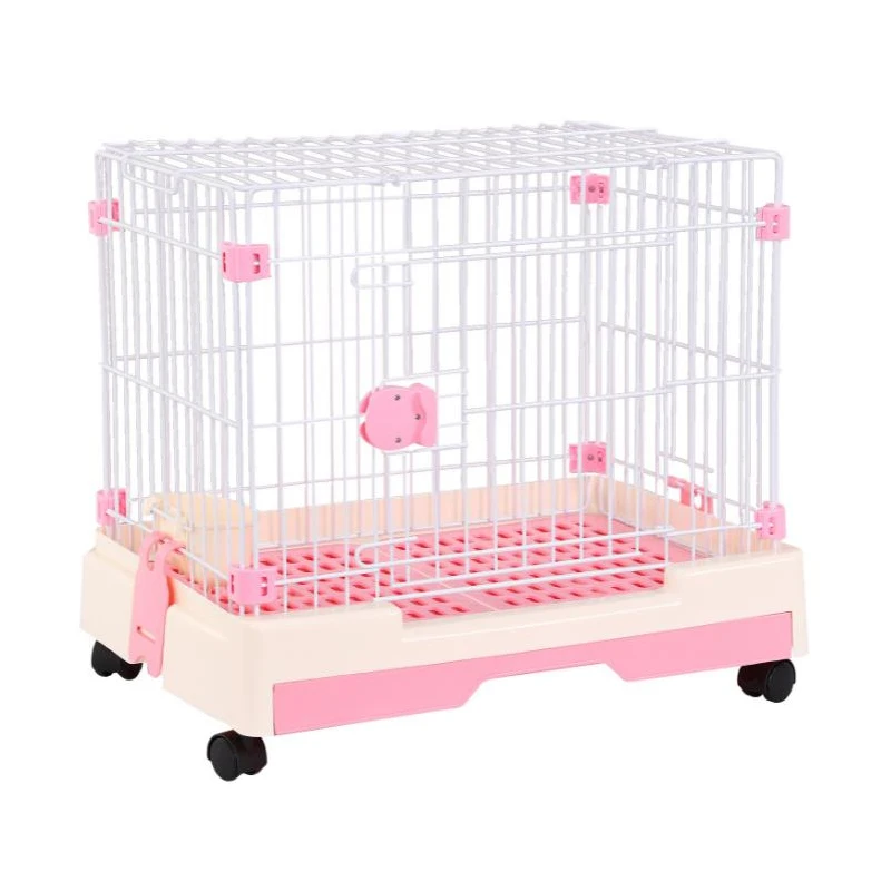 
Wholesale 1Tier Kitten Cage For Pets Dog Crate | Single Door Metal Chien House | Fully Equipped Cage For Dogs 