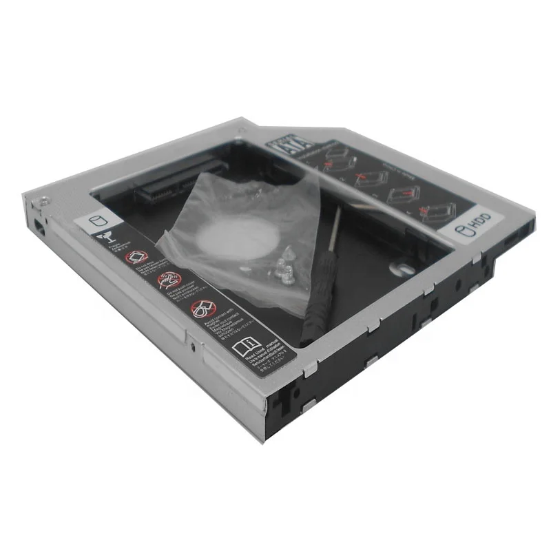 Wholesale optical bay hard drive caddy for Dell Precision M4800 M6800 M4600 M6400