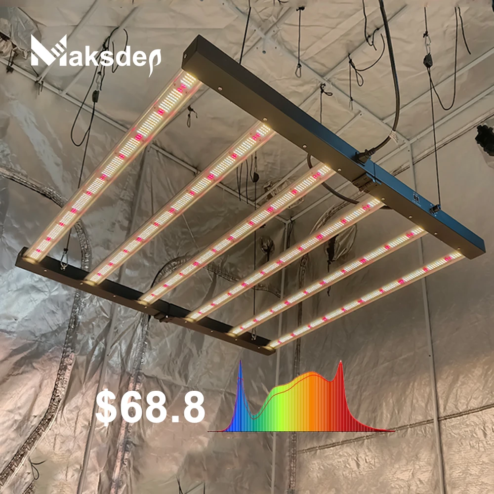 Foldable High Ppfd Medical Plants Commercial Farm 720W Full Spectrum Led Grow Lights For Indoor Plants