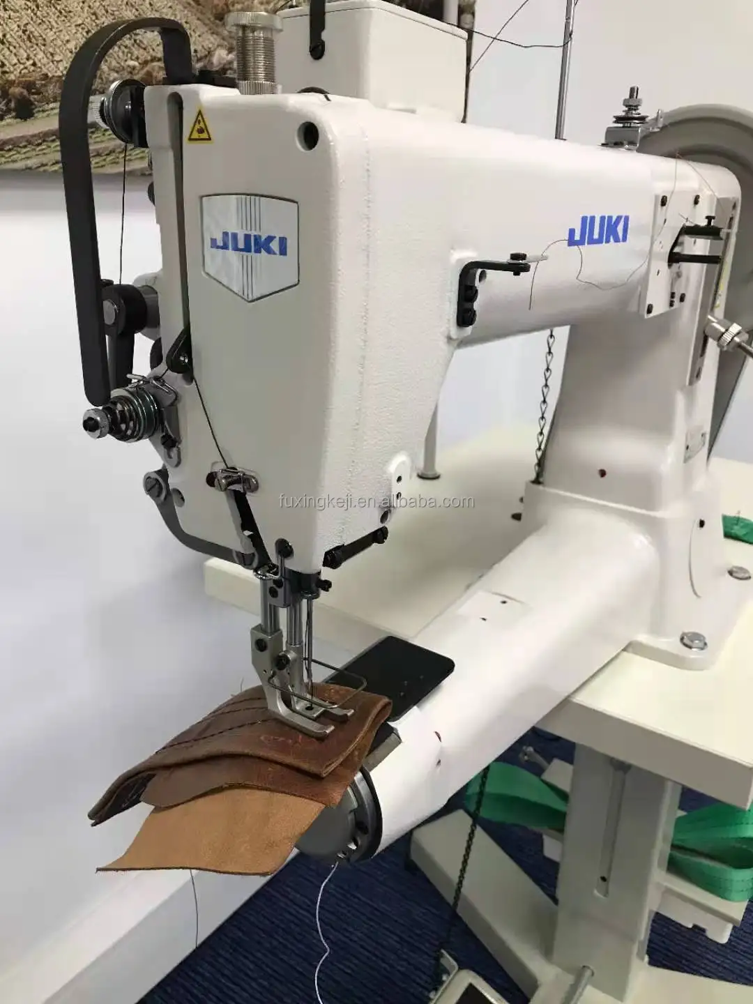 High quality Used JUKIs TSC-441U Cylinder-bed 1 needle Lockstitch Machine with Large Shuttle-hook leather sewing machine
