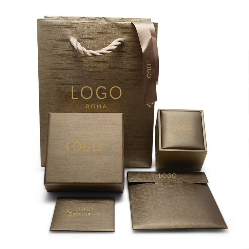 Шкатулка для украшений нового дизайна для упаковки колец и сережек