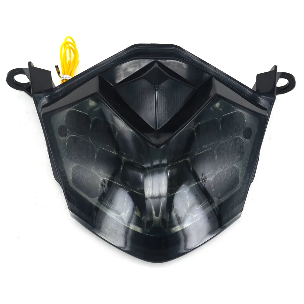 JFG Z750 Z1000 Ninja ZX-6R Ninja ZX-10R OEM High Quality Black ABS Plastic Motorcycle Tail Light For kawasaki