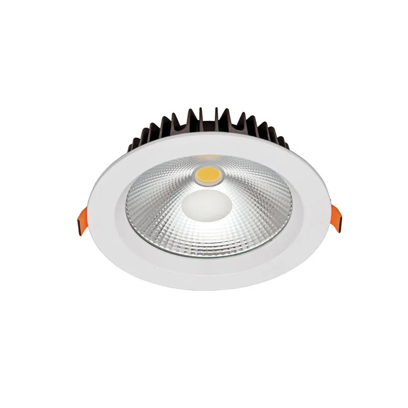 
Led Downlight Hot sale 10w 16w 25w 35w Recessed LED COB Down light Round shape indoor IP20 downlight 