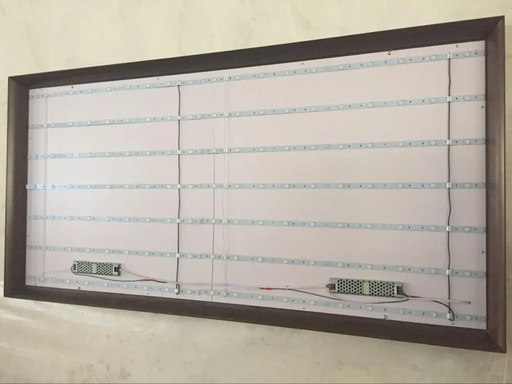 easy changing films snap frame aluminum led light box for advertising