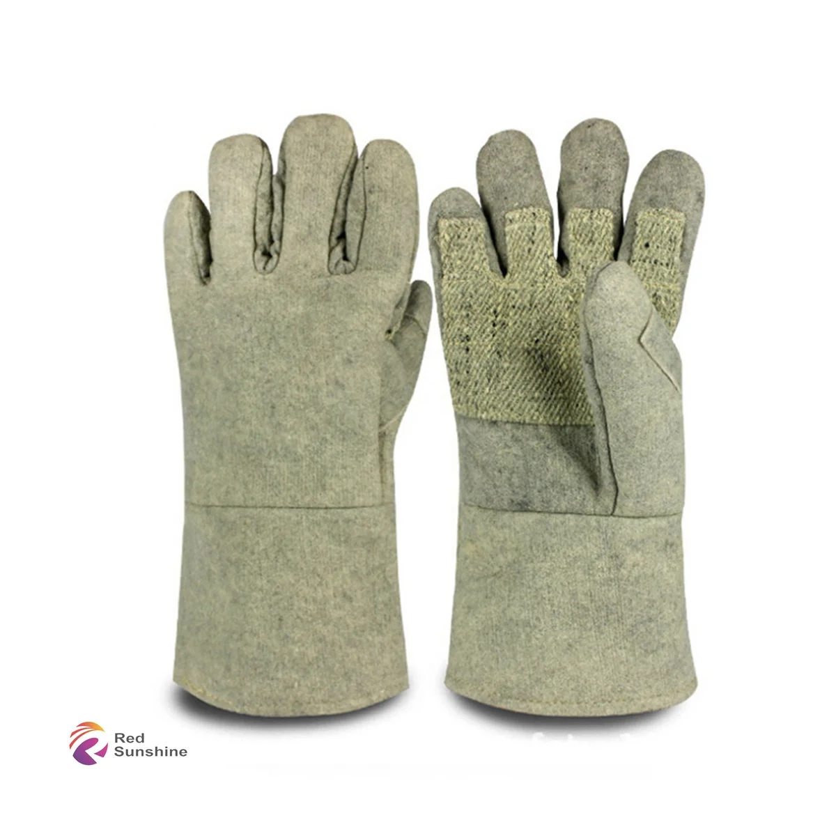 500 Degree Centigrade Heat Resistance Steel Glass Melting Casting Industrial Long Welding Working Gloves By Striker Sports