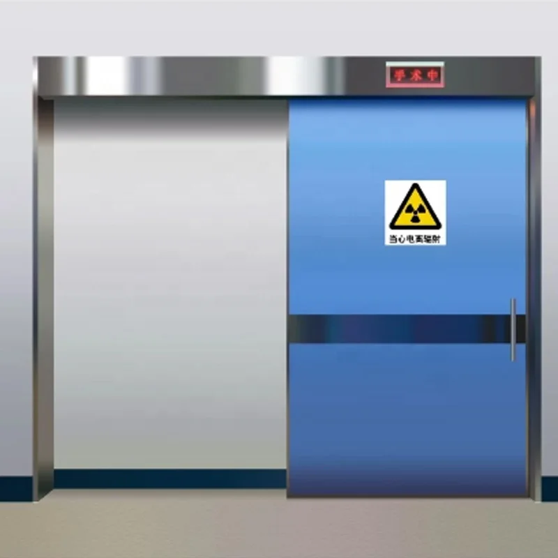 Lead lined door inter leading door