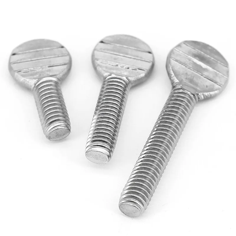 High Quality Manufacture 304 stainless steel  Table Tennis Racket Screw Thumb Screw Wave plate screw