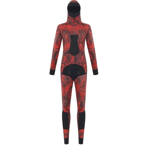 Top Selling 7mm Diving Spearfishing suit Camouflage Neoprene Hoodie Full Body Spearfishing Wetsuit