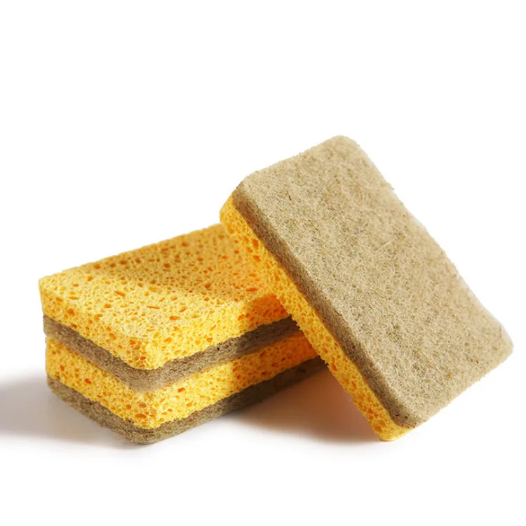 Super Quality Kitchen Appliances Products Natural Cellulose Sponge  Sponge Kitchen Eco Sisal Scourer Washing Natural Dish Cellul