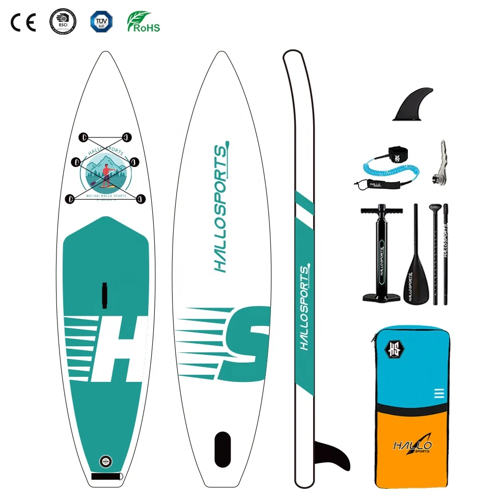 Hallosports 275 inflatable sup with kayak seat