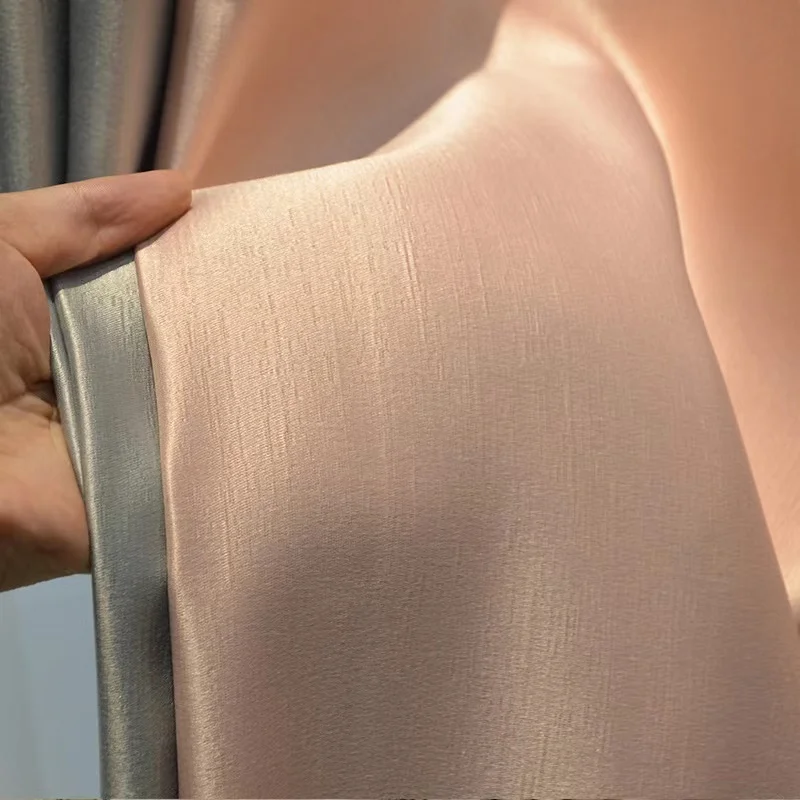 Manufacturer Curtain Fabric Blackout High Density Design Fashion Luxury Curtains Hotel Room Blackout Curtain