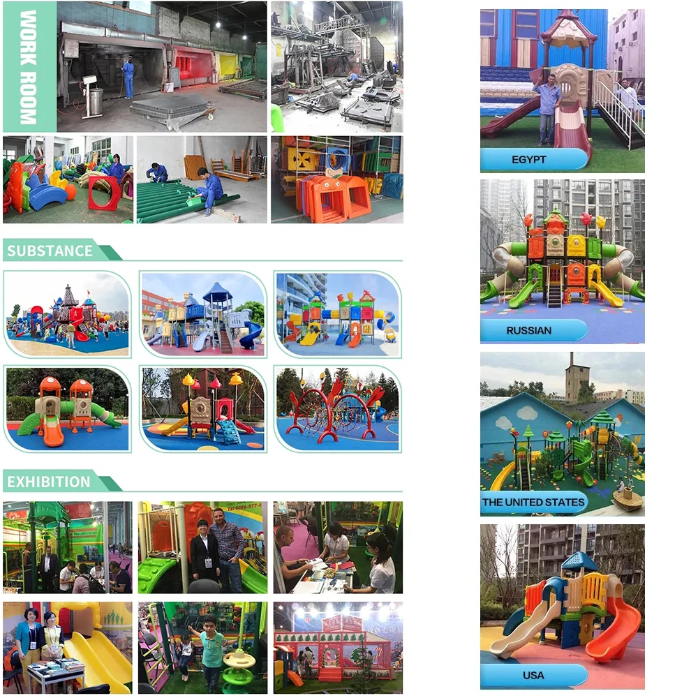 HUADONG Plastic indoor playground toy, Mini indoor playground toy