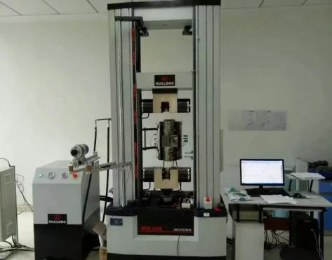 1100C Metal Testing 50Kn Corrugated Box Compression Tester 100/200KN Servo Control Tensile Test Machine High Temperature Furnace