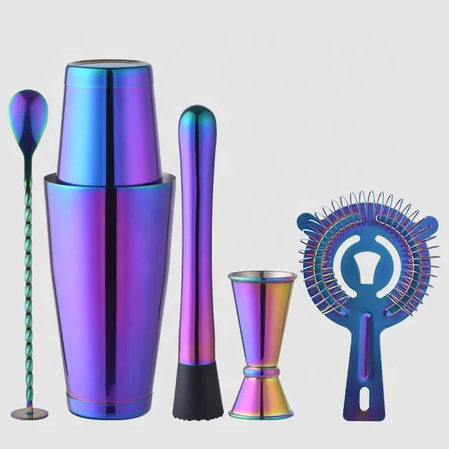 Прямая поставка с завода, настраиваемая сумка для коктейля из нержавеющей стали boston объемом 800 мл