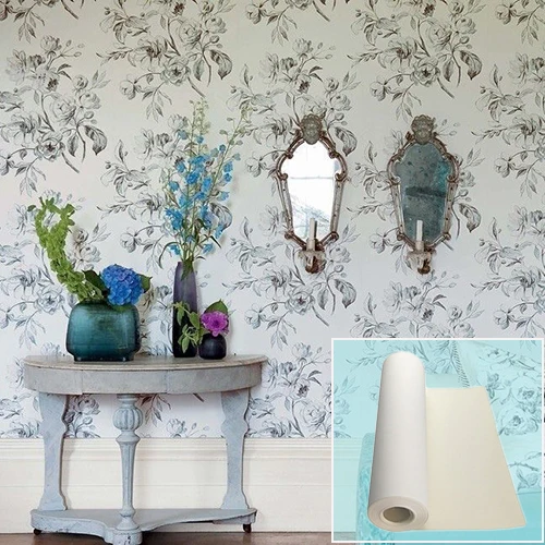 Blank simple wallpaper wall paper fabric cover rolls