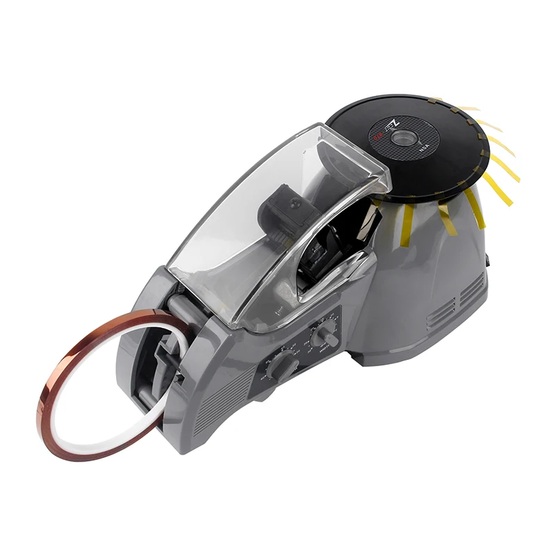 ZCUT-870 220V практичное упаковочная машина для 3 - 25 мм ширина лента резки клейкой ленты Настольный карусель установка мерной отрезки