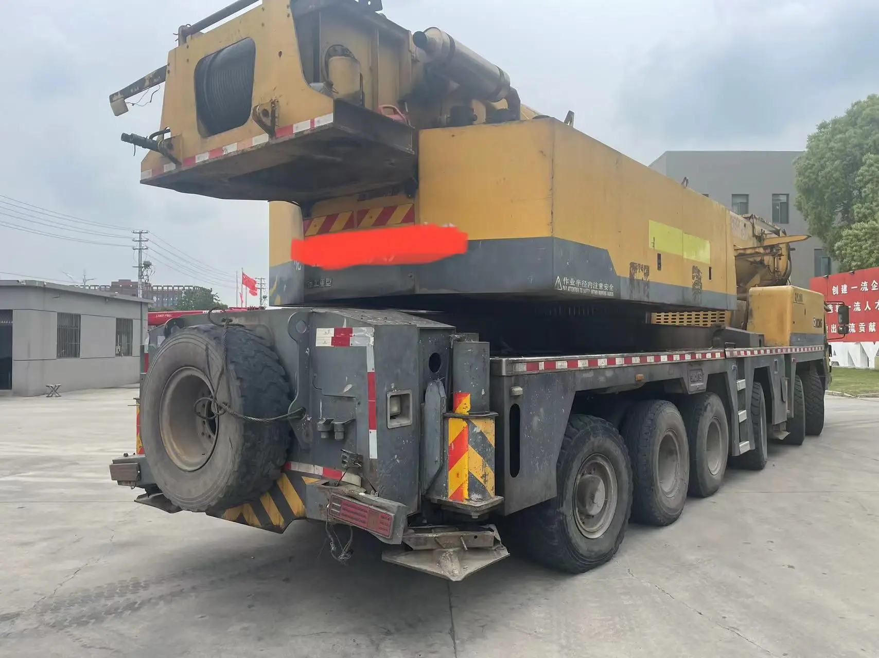 Second Hand XCMG QY130 Truck Crane130 Tons Lifting Capacity
