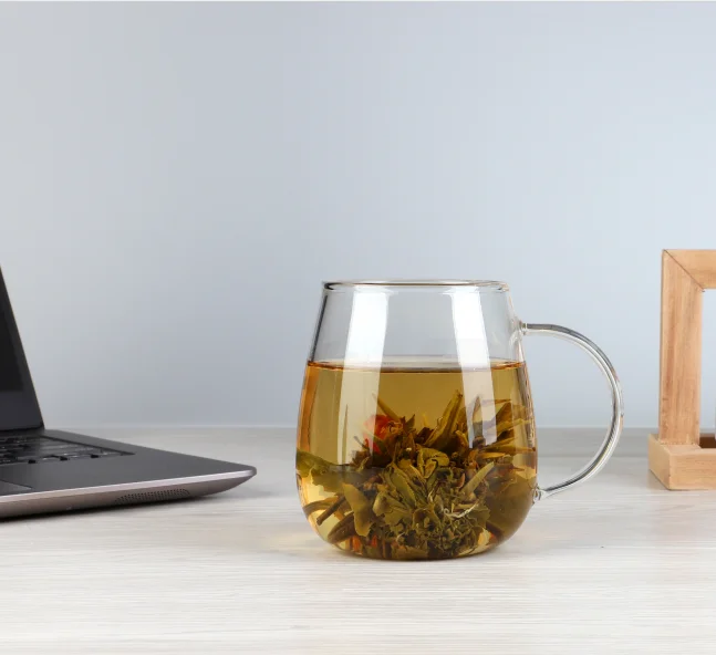 
2021 EU new blooms hand made blooming tea of jasmine and lily flavor 