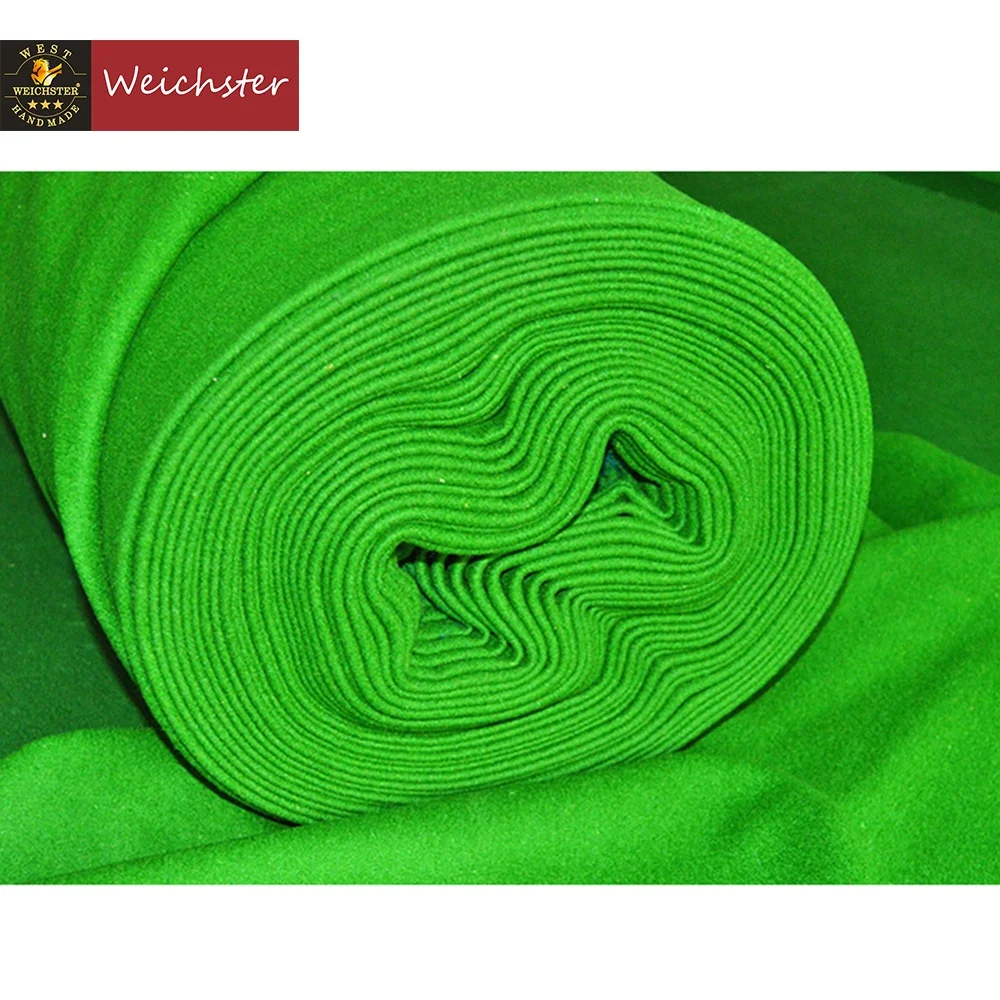 Weichster Tournament Quality High Density Smooth Durable Woolen Snooker Table Cloth 195cm width