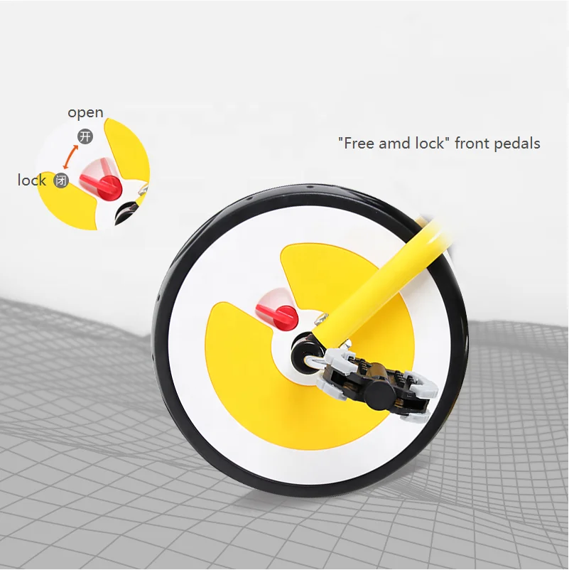 T305 Kid Tricycle with Push Bar - Adjustable & Detachable Handle,  Safety Belt - Ride On Toy Car & Child Tricycle Stroller