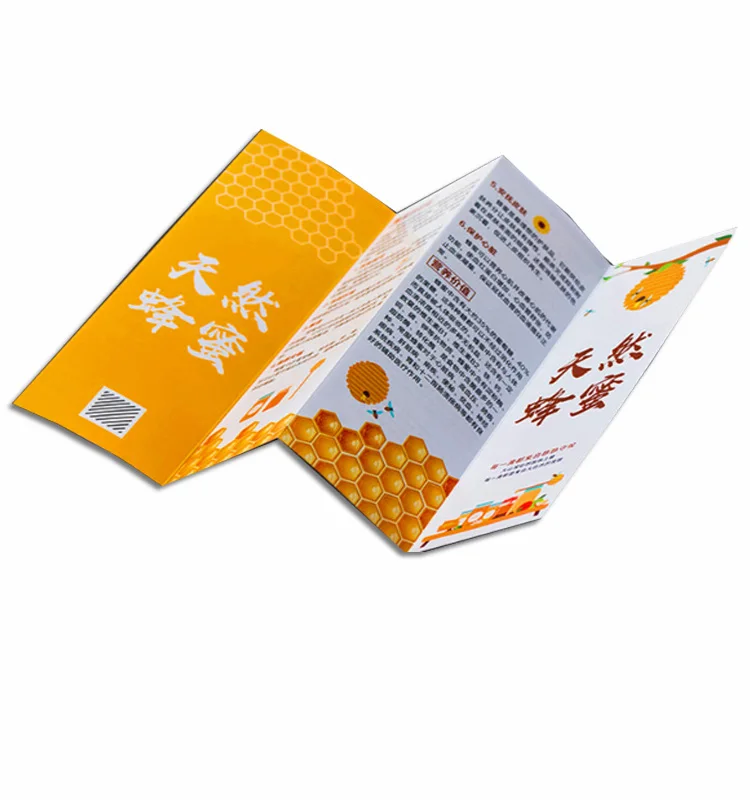  Good Quality OEM New design A4 brochure color printing catalog folded leaflet A5