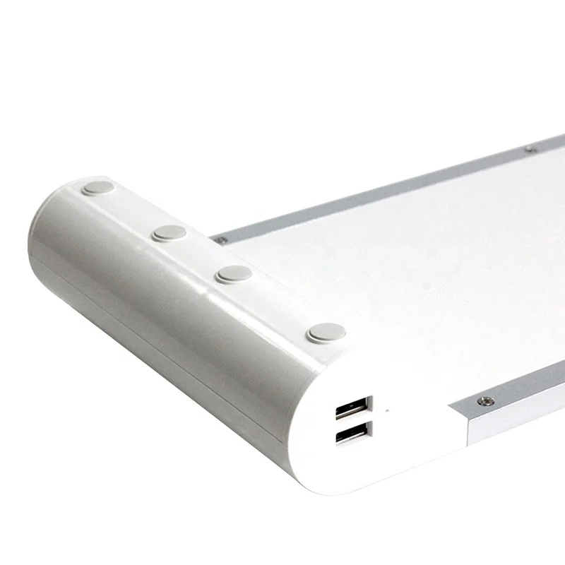  Алюминиевый ноутбук компьютер ПК ЖК монитор Стенд с 5V 4A 4 USB порта зарядное устройство для мобильного
