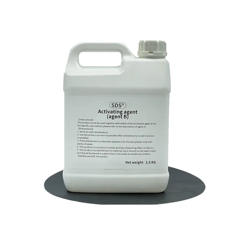 Swimming Pool Bulk Chlorine Stabilized Chlorine Dioxide Liquid For Oxygenation