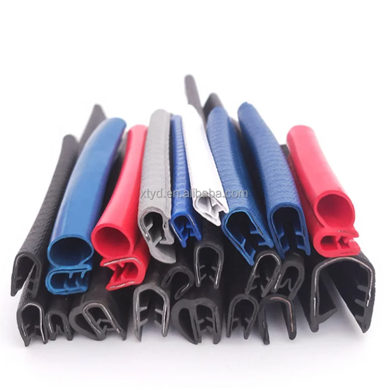 Rubber Seal Strip Pvc U Shape Edge Trim Car Door Protector Flexible Car Pinchwelds Durable Auto Seal
