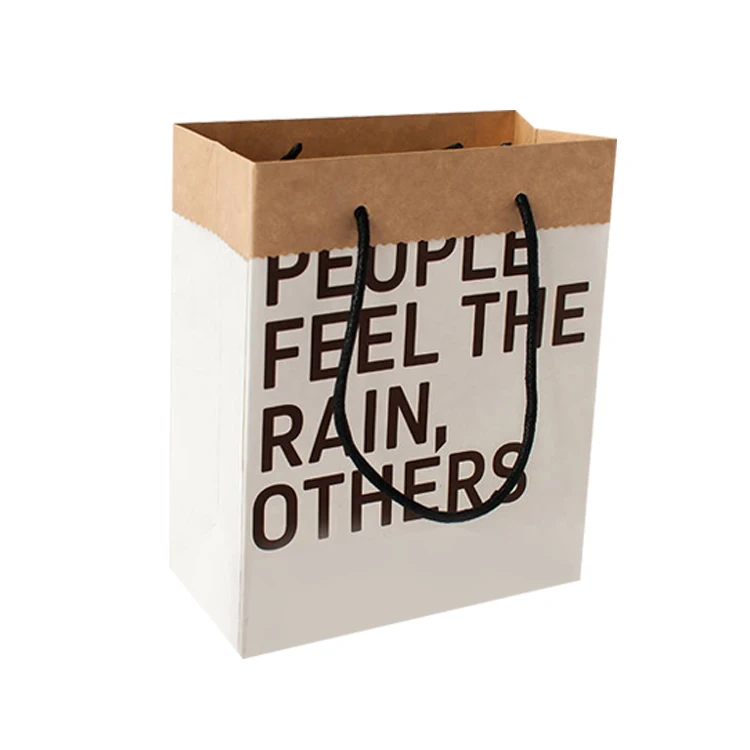 
logo printed food packaging zip lock stand up pouch white craft paper bags 