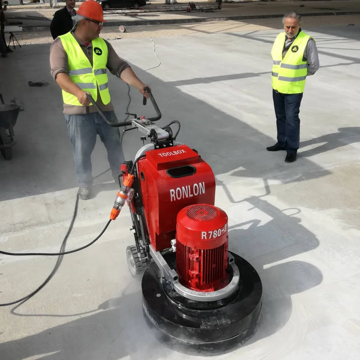 Terrazzo Floor Grinder  Polisher Sander Sale Ronlon Surface Wall Terrazzo Marble Epoxy Stone Concrete Grinding polishing Machine