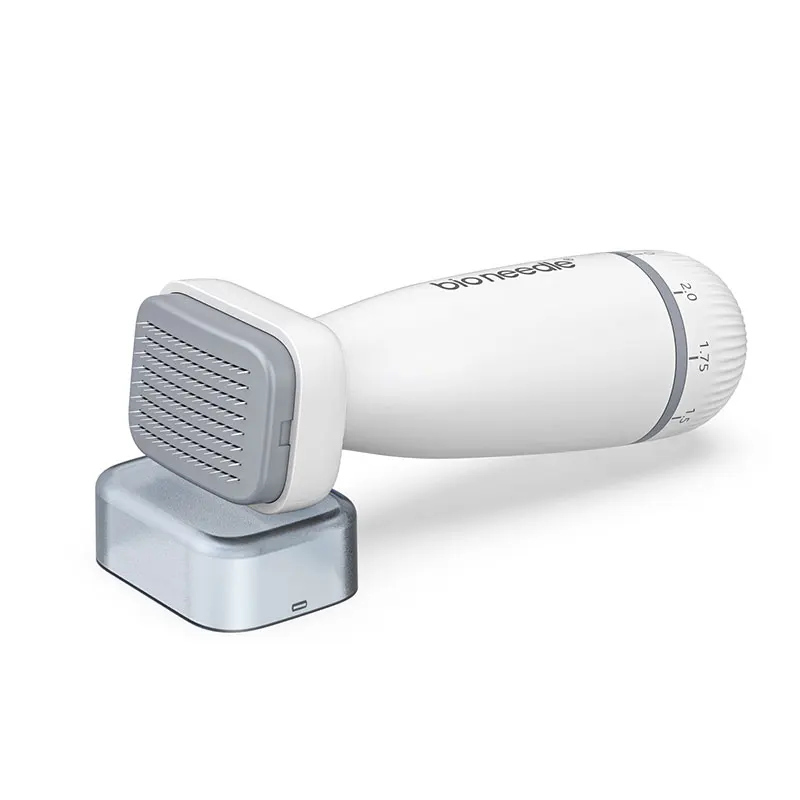 Bio Needle Luxury Derma Stamp Stainless Steel 120 Pins With 0-2.0mm Adjustable Needle Size Derma Stamp For Hair Regrowth