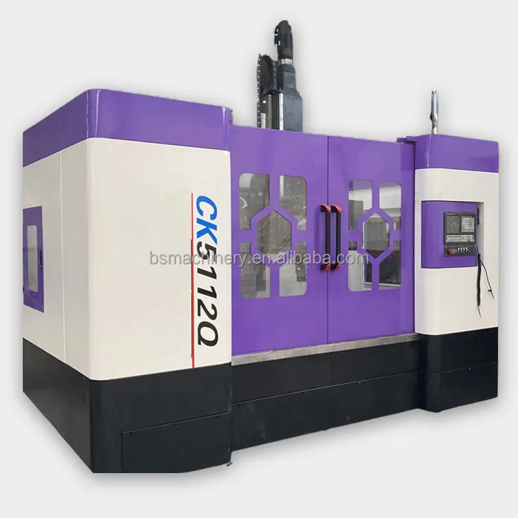 Heavy Duty Metal Cutting Automatic Lathe Machine With High Precision Vertical Cnc Lathe