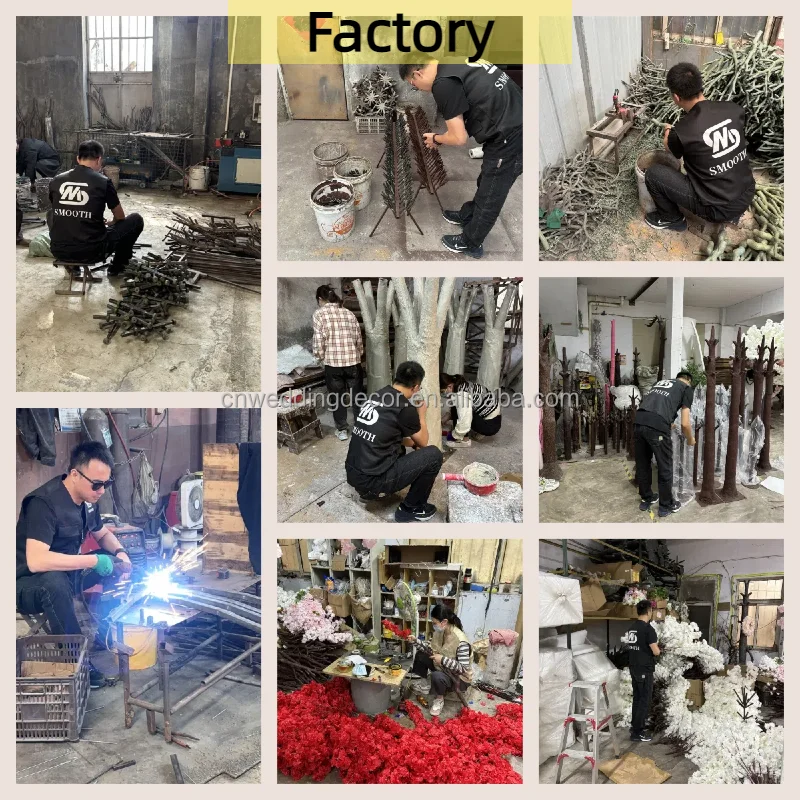 SMOOTH Large Indoor Outdoor Landscaping Wedding Decorations Artificial Cherry Blossom Trees For Event