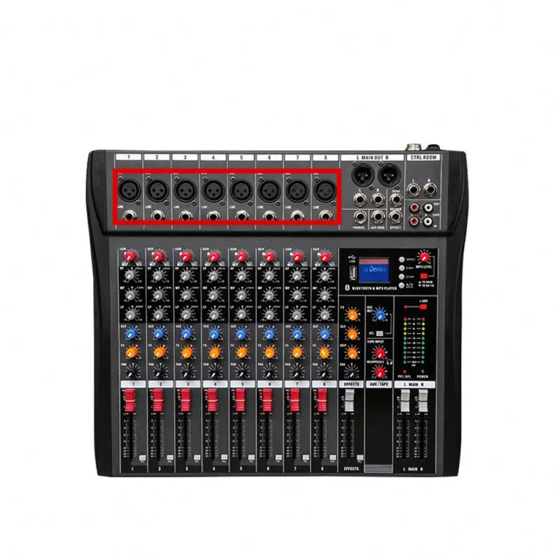 China Factory Dj Pro Audio Sound Powered Mixer Flight Case