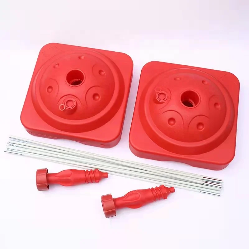 China Factory OEM 19ft Heavy Duty DIY Balloon Arch Stand Kit Holds Up To 400 Balloons 2 base 12 Foldable Arch Connector Poles