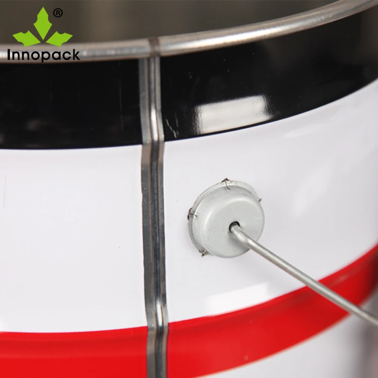 Empty 20 Liter Tinplate Paint Bucket Engine Oil Tinplate Pail