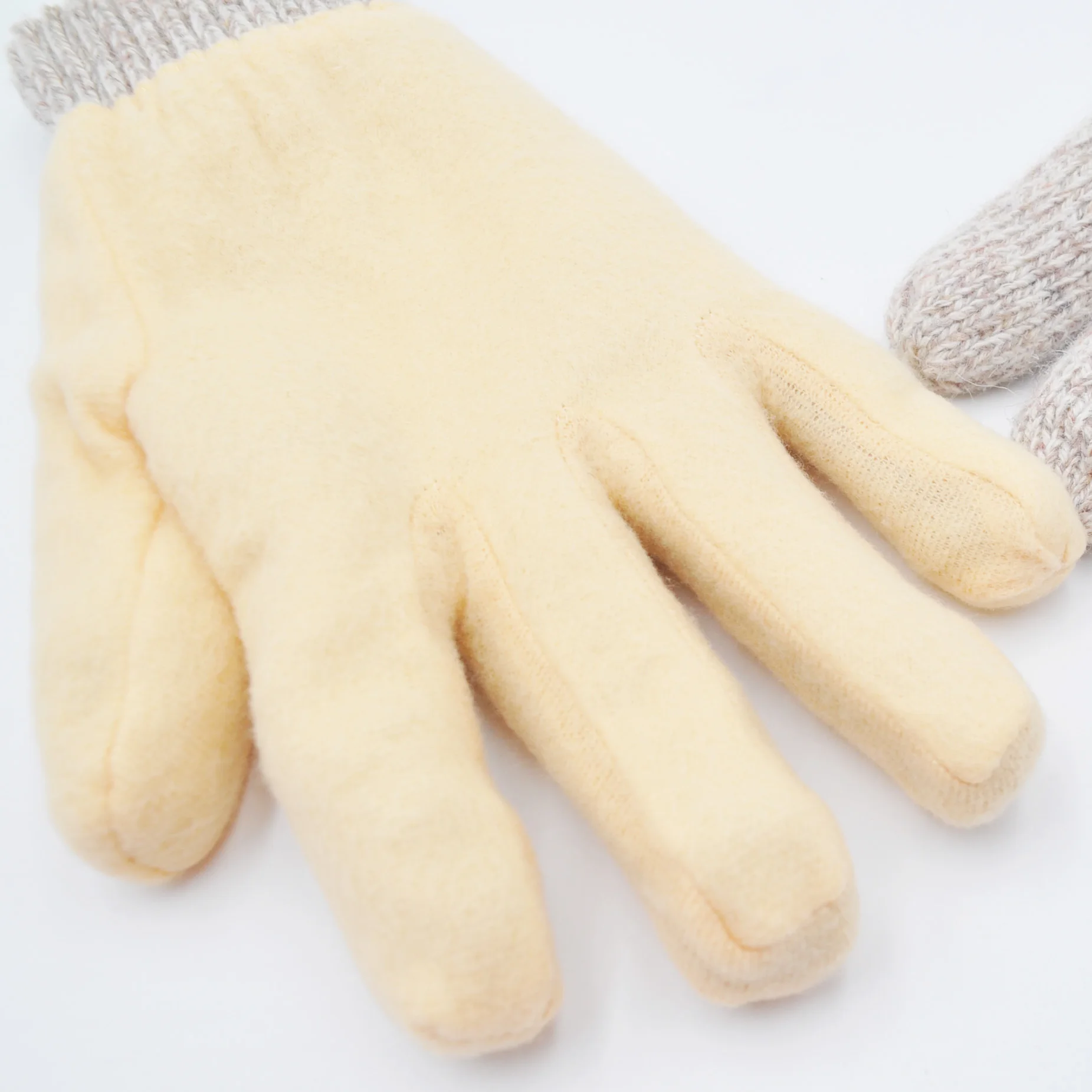 Winter Gloves Acrylic Knitted  Wool Yarn Work Gloves Man Warm 3M Thinsulate Gloves