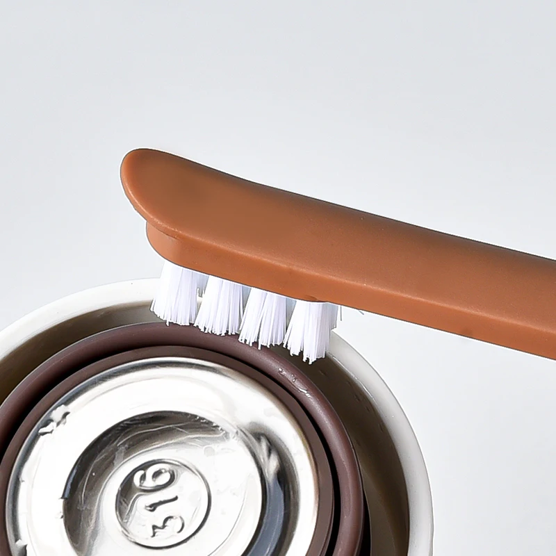 Plastic Creative Long Handle With Small Brush Head Glass Bottle Cup Sponge Cleaning Brush