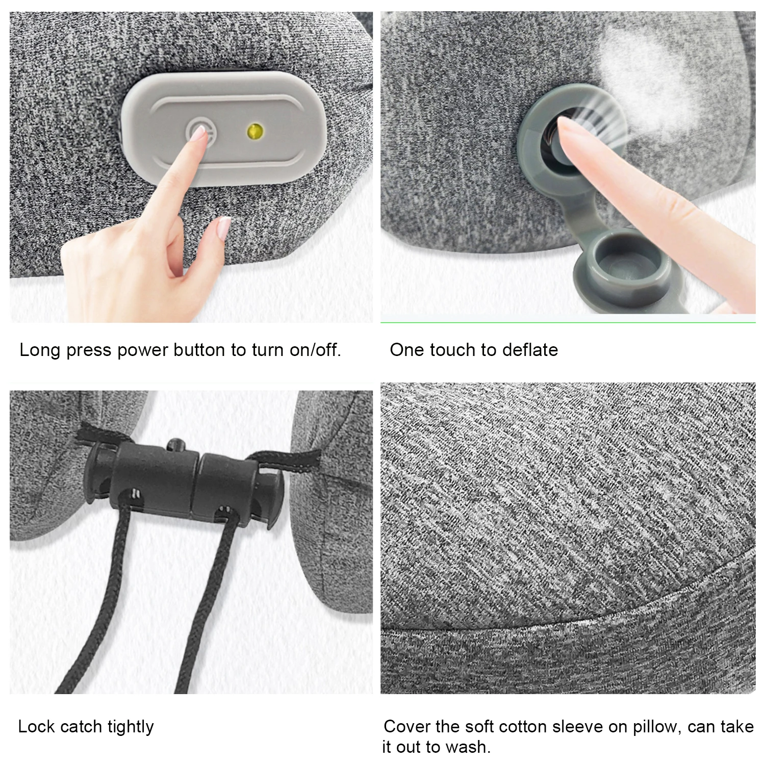 Bi-win hotsale foldable neck massager  u shape neck pillow massager anti wrinkles  pain relief electric Massager Pillow for car