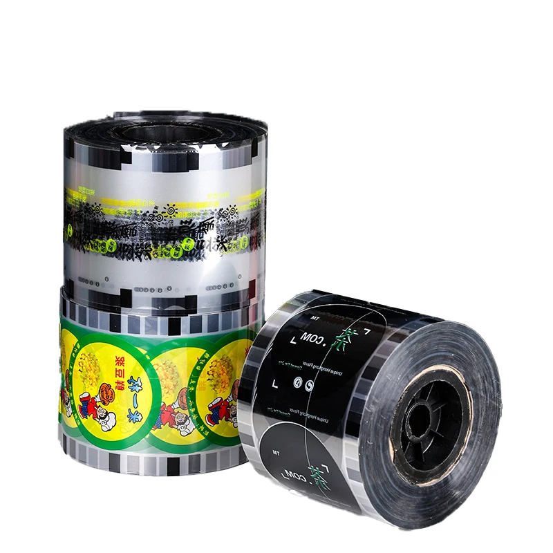 Custom Printed Laminated Plastic Biodegradable Packaging Mylar Roll Film Color Printing Sachet Film Roll Plastic Rollstock