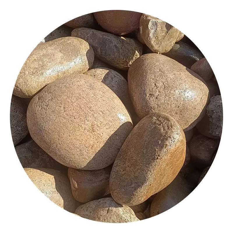 The manufacturer directly sells high-quality natural river pebbles, courtyard paving pebbles