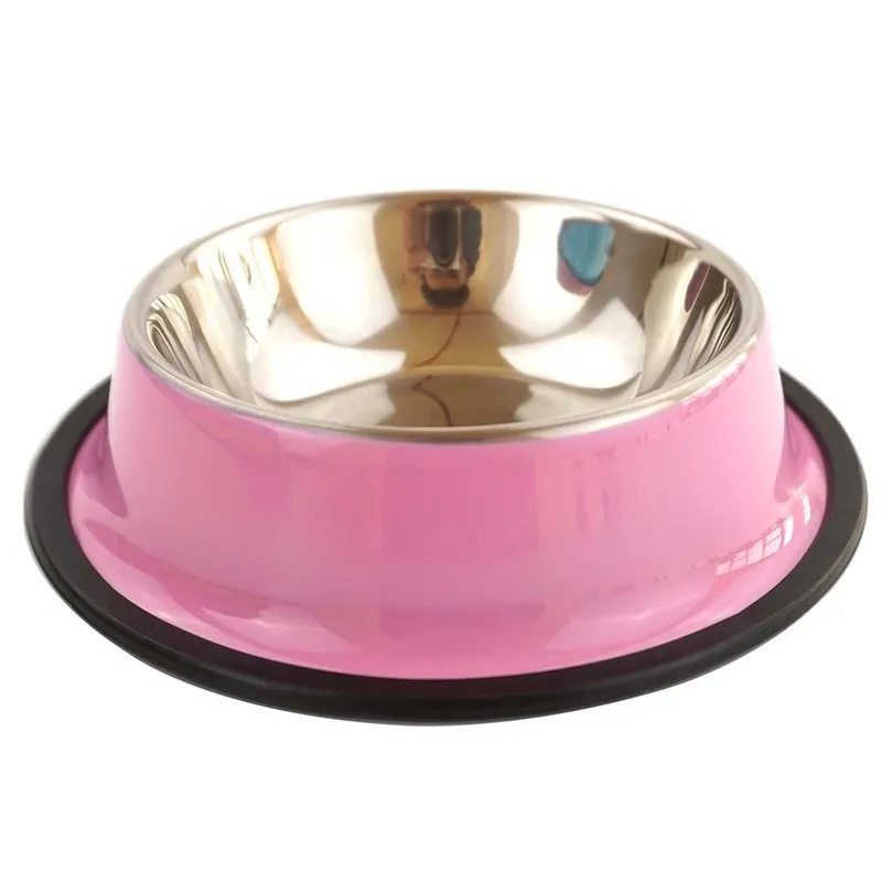 Wholesale Customized Logo Stainless Steel Thermo Pet Dogs Feeders Bowl Premium Pet Bowl