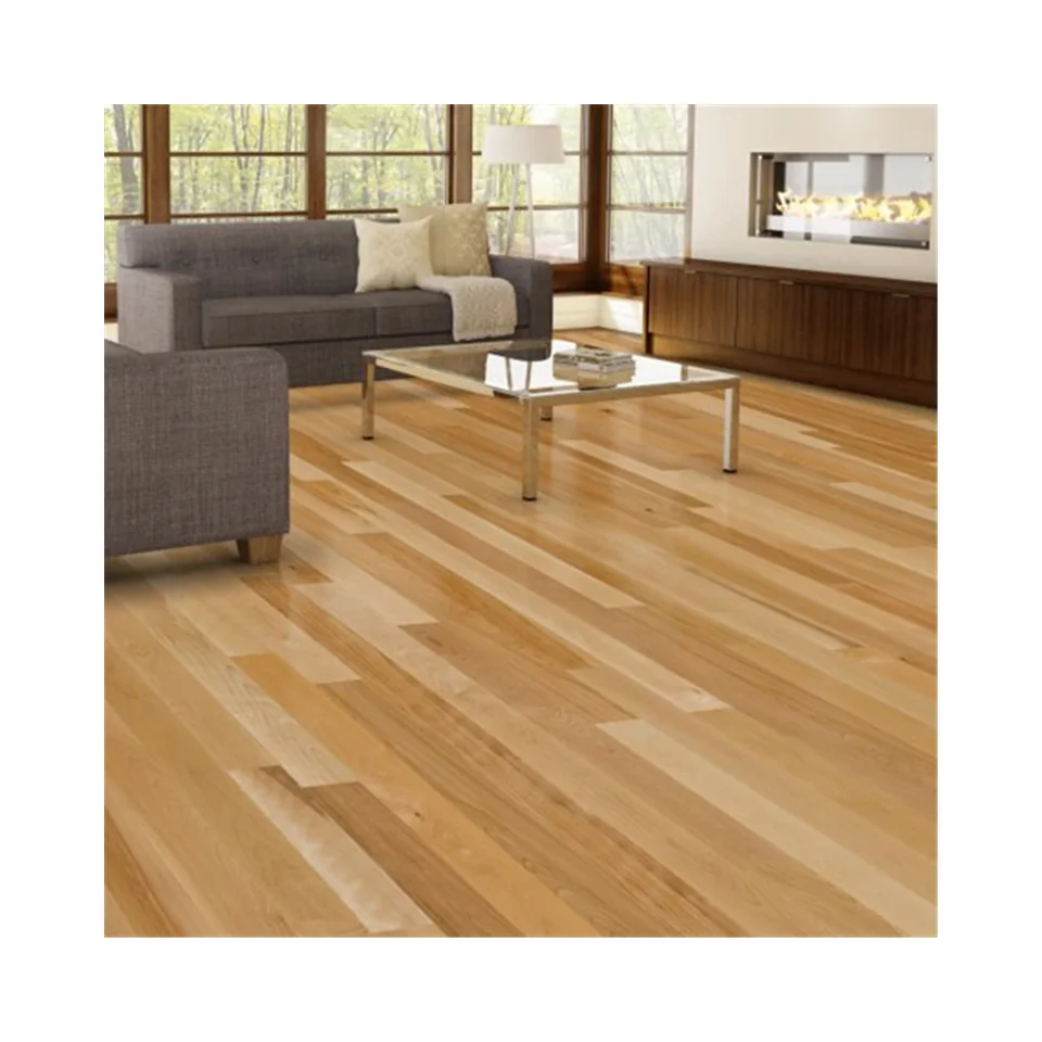 Eco-friendly ! easy assemble engineered wood flooring cheap price birch hardwood flooring Anti-slip Durable wood flooring
